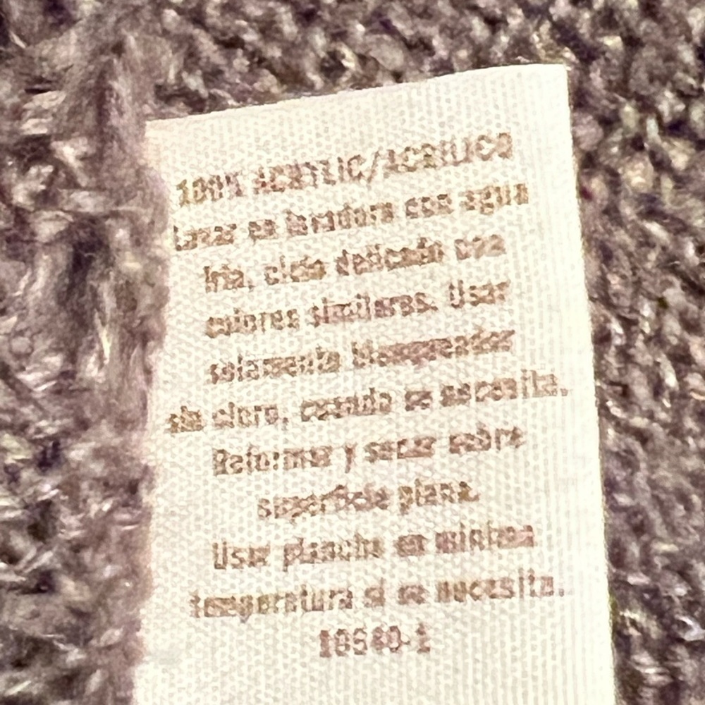 Decree Brown Ruffled Cardigan - Picture 4 of 9